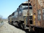 Going away shot of NS yard job E19 en route to the interchange yard with CSX